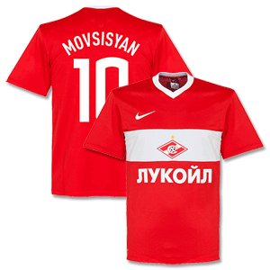 Nike Spartak Moscow Home Movsisyan Shirt 2013 2014