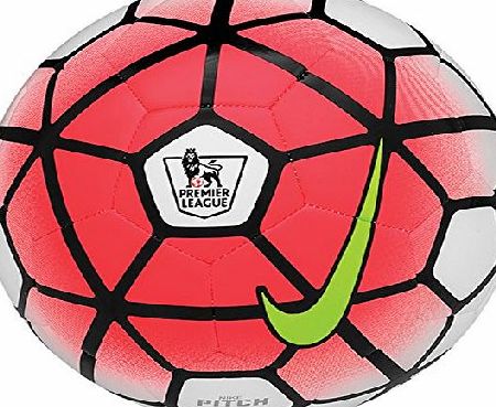 Nike Strike Premier League Football - Size 5 - White/Crimson