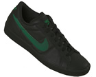 Nike Tennis Classic Black/Green Leather Trainer