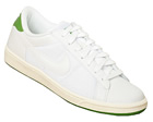 Nike Tennis Classic White/White/Green Mesh Trainer