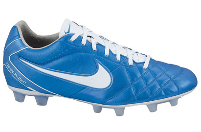 Tiempo Flight FG Football Boots Soar Blue/White