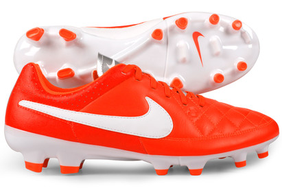 Nike Tiempo Genio Leather Kids FG Football Boots