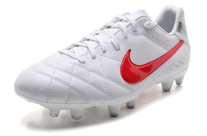 Nike Tiempo Natural IV FG Football Boots White/Siren