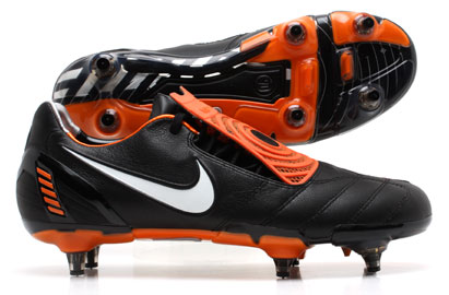 Total 90 Laser II Football Boots SG Black/Orange