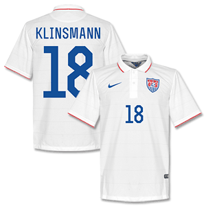 Nike USA Home Klinsmann Shirt 2014 2015 (Fan Style