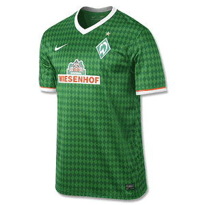 Nike Werder Bremen Boys Home Stadium Shirt 2013 2014