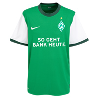 Nike Werder Bremen Home Shirt 2009/10.