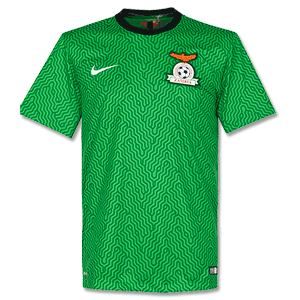 Nike Zambia Home Shirt 2014 2015