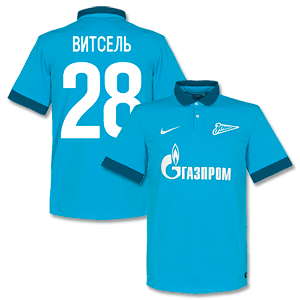 Nike Zenit St. Petersburg Home Witsel Shirt 2014 2015