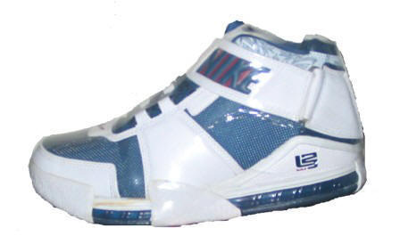 Nike Zoom Lebron II White Blue