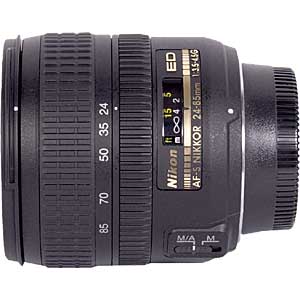 Nikkor 24 - 85mm f/3.5-4.5 AFS Lens
