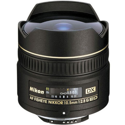 10.5mm f2.8 G IF-ED AF DX Fisheye Lens