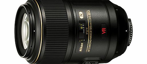 Nikon 105mm f/2.8G AF-S VR Micro Lens
