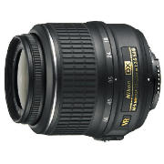 18-55MM F3.5-5.6G AF-S DX VR Black Lens