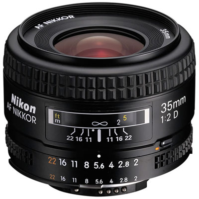 35mm f2 D AF Nikkor Lens