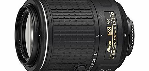 Nikon AF-S DX NIKKOR 55 - 200 mm VR II Lens for Camera