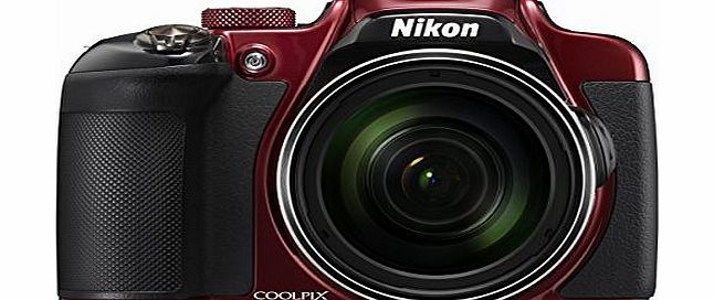 Nikon COOLPIX P610 Digital Camera - Red (16.0 MP, CMOS Sensor, 60x Zoom) 3.0 -Inch LCD