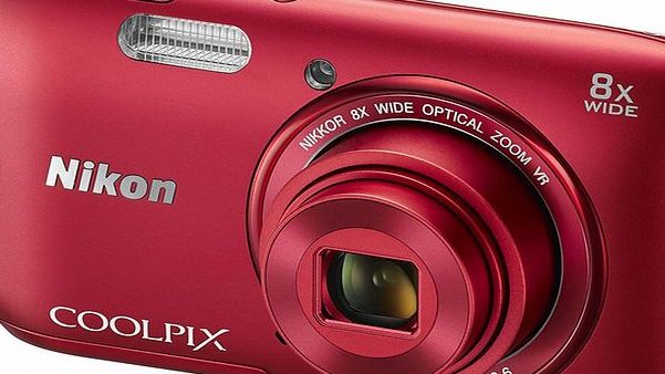 Nikon Coolpix S3600 Red
