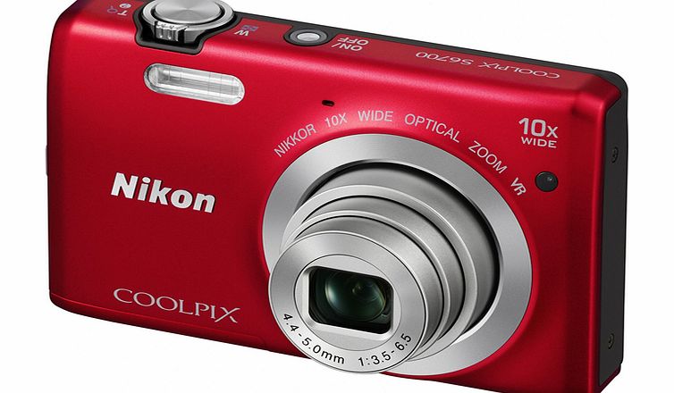 Nikon Coolpix S6700 Red