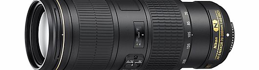 Nikon FX 70-200mm f/4G ED VR AF-S Telephoto Lens