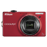 Nikon S6000 Red
