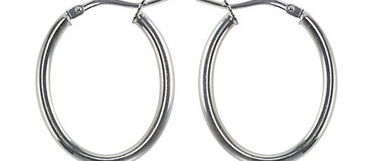 Nina B Sterling Silver Hoop Earrings