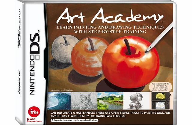 Nintendo Art Academy: Learn Painting and Drawing Techniques with Step-by-Step Training (Nintendo DS)