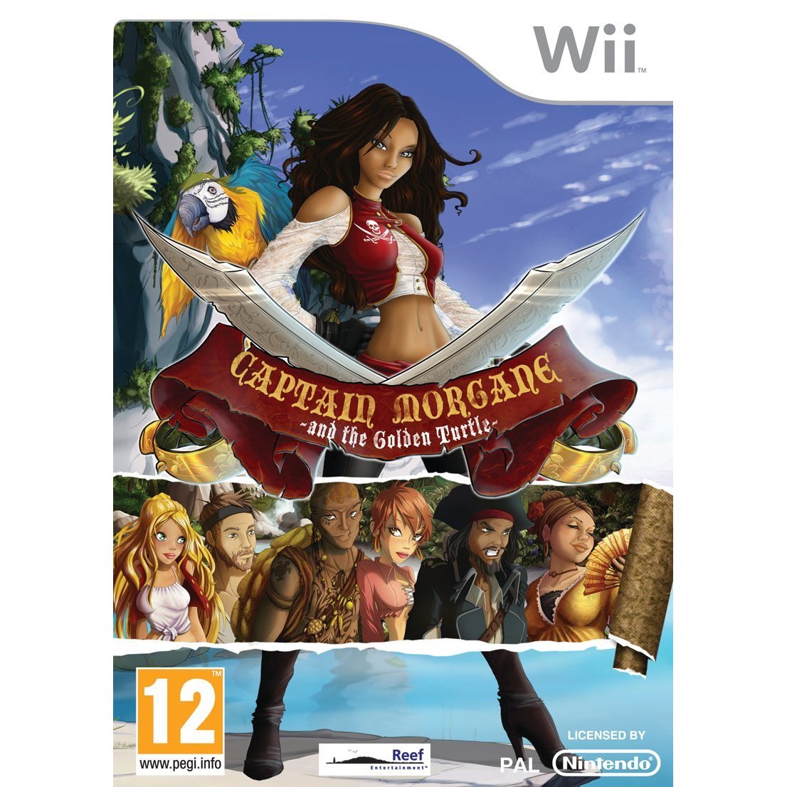 NINTENDO Captain Morgane and the Golden Turtle Wii