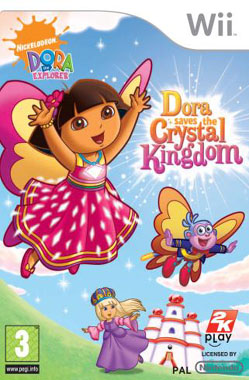 NINTENDO Dora The Explorer Saves Crystal King Wii