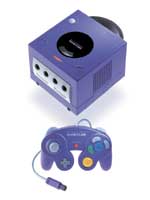 GameCube Console Purple