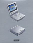 GBA SP Silver