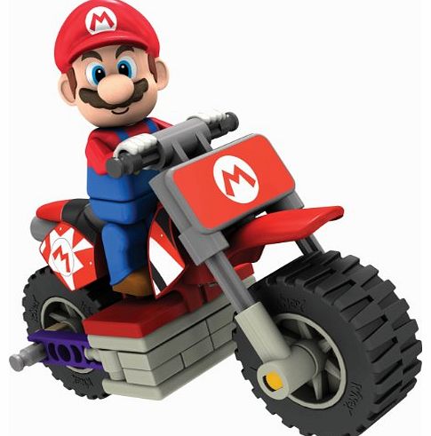Mario Kart Bike Building Set Mario