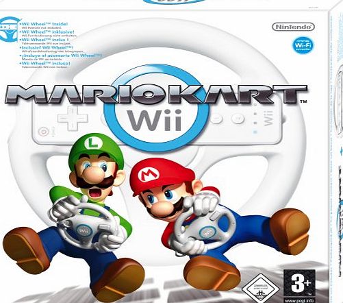 Nintendo Mario Kart with Wii Wheel (Wii)