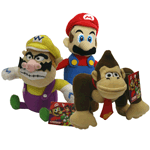 Soft Toy Pack: Featuring Mario, Wario +