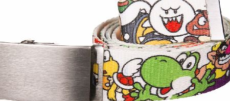 NINTENDO Super Mario Brothers Canvas Belt