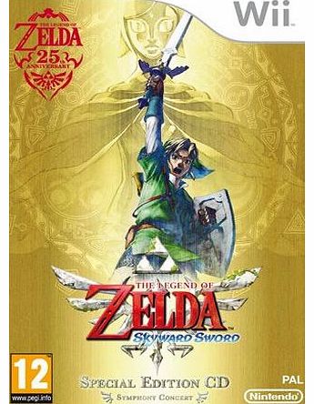 Nintendo The Legend of Zelda Skyward Sword on Nintendo Wii