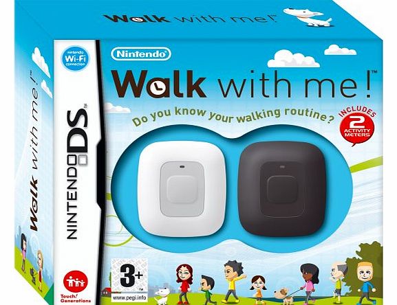Walk With Me! Do You Know Your Walking Routine? - Includes Two Activity Meters (Nintendo DS)
