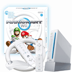 Wii Console with Mario Kart, Wii Remote
