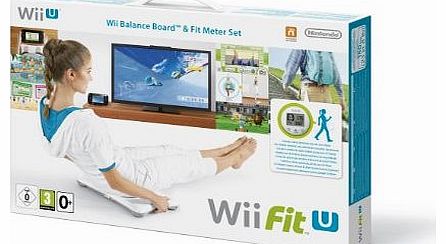 Nintendo Wii Fit U with Fit Meter (Green) and Balance Board (White) (Nintendo Wii U)