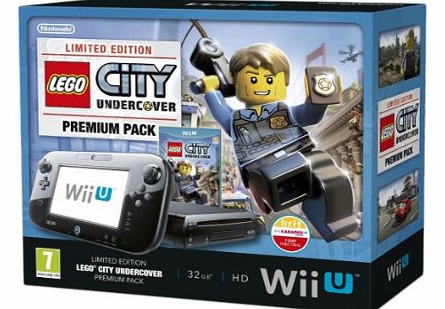 Wii U 32GB LEGO City: Undercover Premium Pack - Black (Nintendo Wii U)