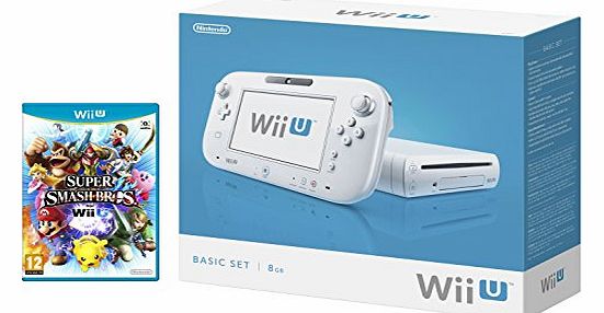 Nintendo Wii U 8GB Basic Pack with Super Smash Bros (Nintendo Wii U)