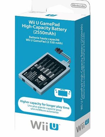 Nintendo Wii U Game Pad High Capacity Battery (Wii U)