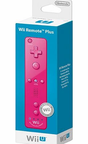Wii U Remote Plus Controller - Pink