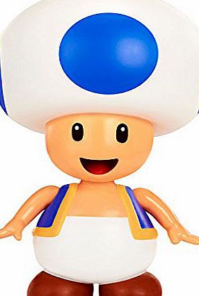 Nintendo World of Nintendo 10cm Blue Toad Figure
