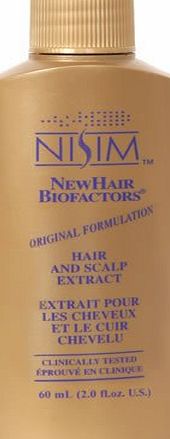 Nisim New Hair Biofactors Hair Stimulating Extract Original Formula for Normal to Oily Hair 60 ml (2 oz) Trial Size