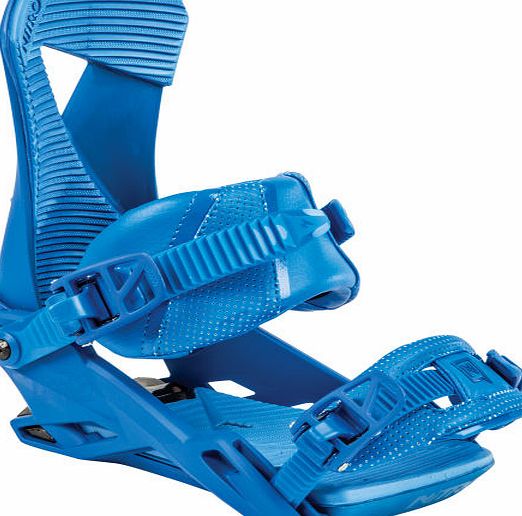 Nitro Mens Nitro Zero Snowboard Bindings - Blue