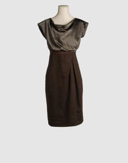 DRESSES 3/4 length dresses WOMEN on YOOX.COM