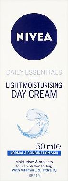 Nivea, 2041[^]10081017 Daily Essentials Light Moisturising Day