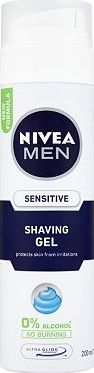 Nivea Men, 2041[^]10005920 Sensitive Shaving Gel 200ml 10005920