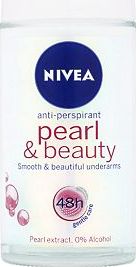 Nivea, 2041[^]10051551 Pearl Beauty Deodorant Roll-on 10051551